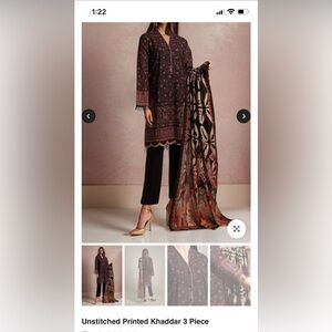 Elegant Black Women's 3pc dress